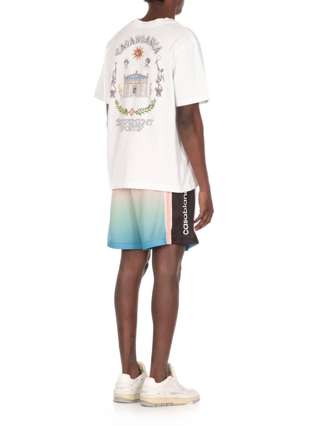 MPS25JTS00108LE TEMPLE DU SPORT ホワイト 春夏2025 Tシャツ メンズ ia