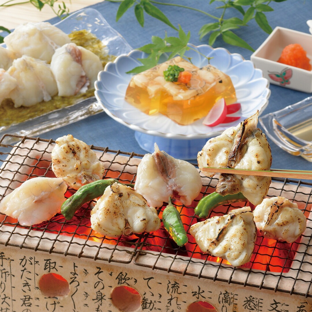 「関とら本店」 焼き真ふく昆布〆（ふく煮こごり付） 真ふぐ切身昆布〆250g ふぐ煮こごり100g 塩ポン酢100ml もみじおろし10g2 【産直メーカー直送品】