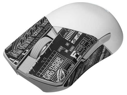 ROG Gladius III Wireless Aimpoint ホワイト ROG Gladius III Wireless AimPoint Gaming Mouse | Ergonomic