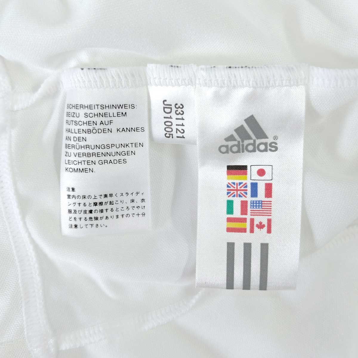 【中古】アディダス サッカー ゲームシャツ ユニフォーム ウイニングイレブン Winning Eleven KONAMI L ADIDAS
