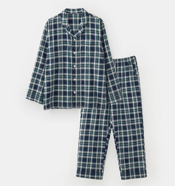 【BTSジョングク＆ジミン着用柄】flannel check pajama set パジャマセット ルームウェア