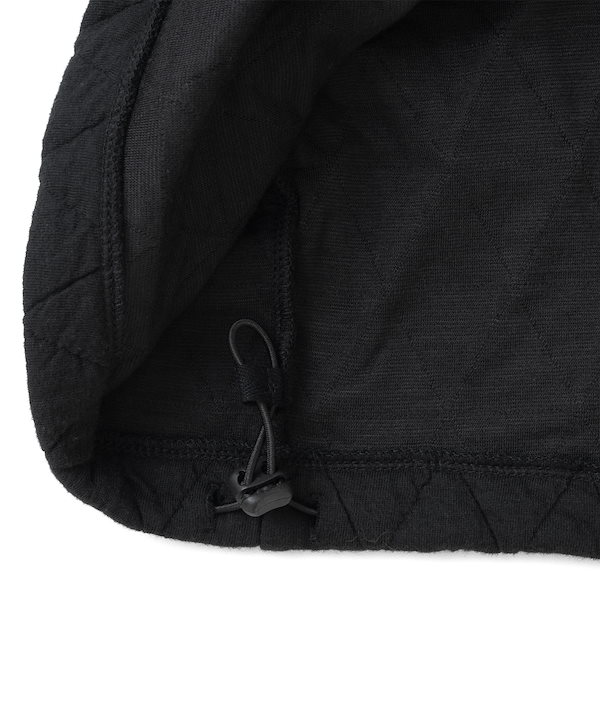 【THE COLDEST MOMENT】26fw TCM quilted highneck long sleeve ETCFWLS03BK
