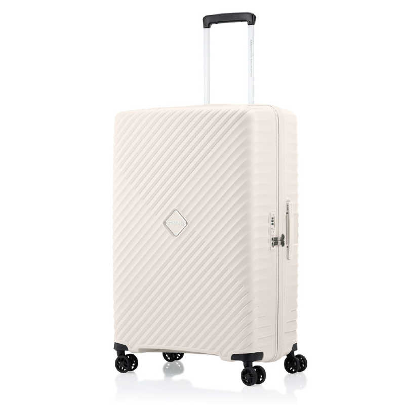 アメリカンツーリスター　軽量スーツケース 止水ファスナー Lサイズ 無料預け入れ ダイアジップ (DIAZIP) ［TSAロック搭載］ クリーム　UI5＊35003