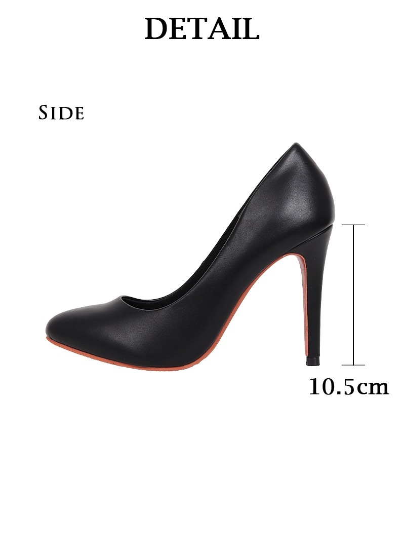 パンプス ヒール 黒 レッドソール 定番 クッション 低め 足が痛くない パンプス シンプル 使い回し 高見え Ryuyu