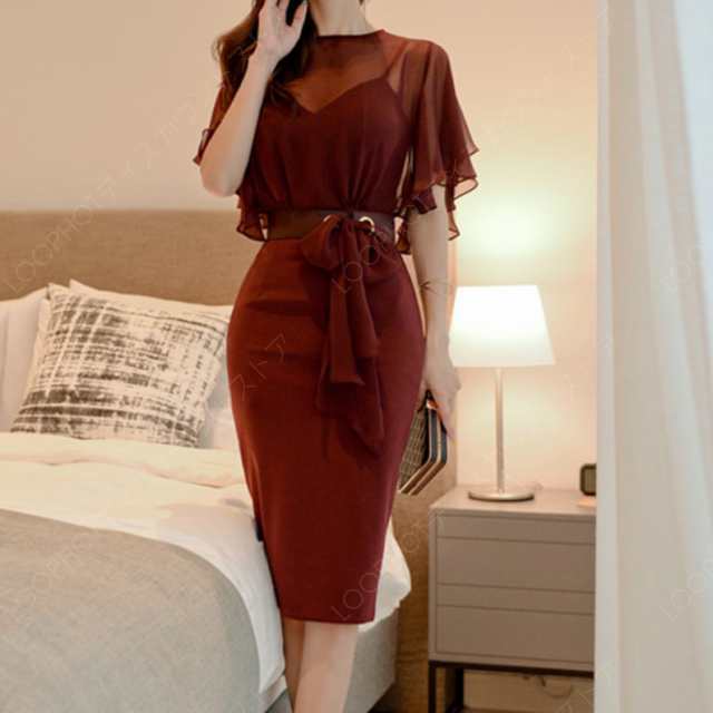 ドレス おすすめ おしゃれ お洒落 激安 安い プチプラ パーティードレス キャバドレス お呼ばれ ドレス フォーマル ドレス ラウンジ ドレス イブニング ドレス シースルー ドレス-76