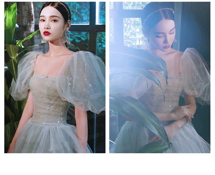 ウェディングドレス 二次会 花嫁 パフスリーブ レースのドレス ふわふわのドレス結婚式 披露宴 演奏会発表会 卒業会 ウェディングドレス 二次会 花嫁 パフスリーブ レースのドレス ふわふわのドレス結婚式 披露宴 演奏会発表会 卒業会