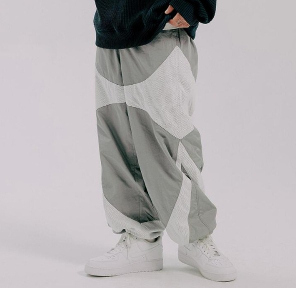 【ROMANTIC CROWN】 SPORTY LINE WIDE PANTS