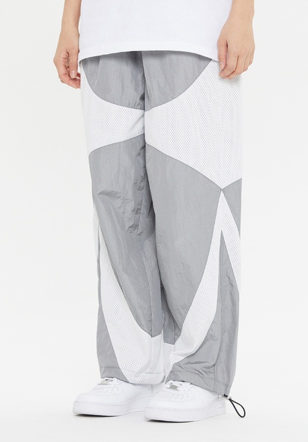 【ROMANTIC CROWN】 SPORTY LINE WIDE PANTS