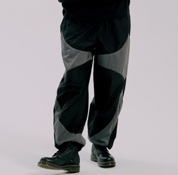 【ROMANTIC CROWN】 SPORTY LINE WIDE PANTS