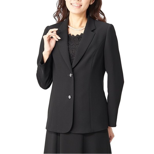 喪服 ブラックフォーマル レディース 送料無料 ジャケット 単品 日本製 大きいサイズ 法事 礼服 冠婚葬祭 通年40代 50代 60代 7016 喪服 ブラックフォーマル レディース 送料無料 ジャケット 単品 日本製 大きいサイズ 法事 礼服 冠婚葬祭 通年40代 50代 60代 7016