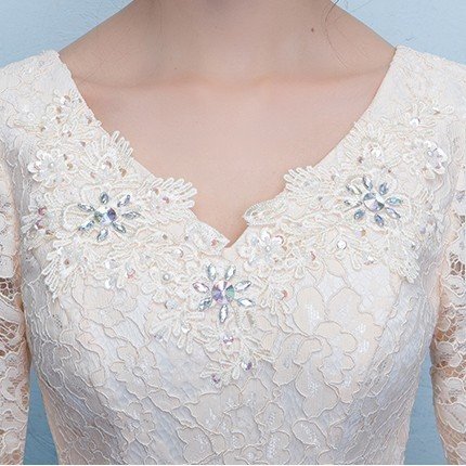 パーティードレス ロングドレス 演奏会 vネック 袖あり レース イブニングドレス 大きいサイズ ブ パーティードレス ロングドレス 演奏会 vネック 袖あり レース イブニングドレス 大きいサイズ ブ