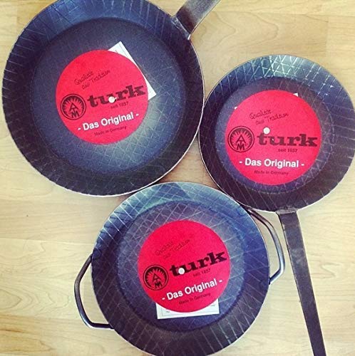 [ ターク ] Turk 鉄製 ロースト用 フライパン 16cm 鍛造 ドイツ製 ブラック 65216 Roast Frying pan 鉄フライパン 調理器具 キッチン用品 新生活 [並行輸入品]