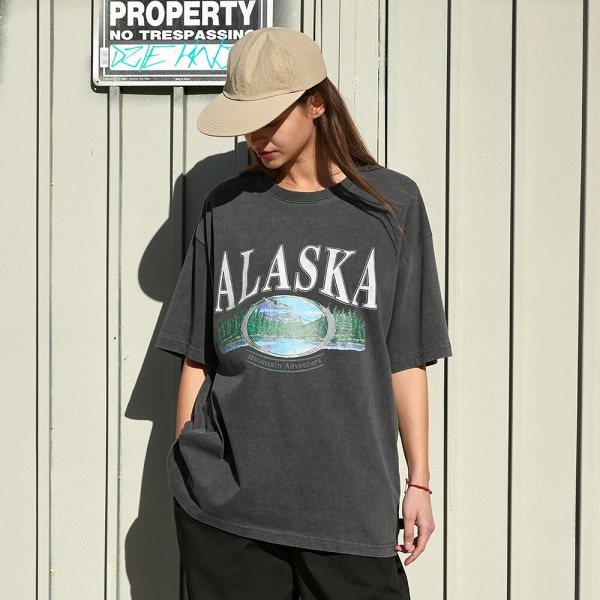 アレスカ ピグメント 半袖Tシャツ FST722 / 5color