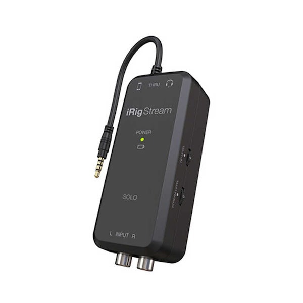 iRig Stream オーディオインターフェイス iRig Stream - IK Multimedia | Hookup, Inc.