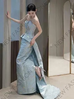 高級イブニングドレススカート女性高級質感中国式モーニングドレス-72 高級イブニングドレススカート女性高級質感中国式モーニングドレス-72