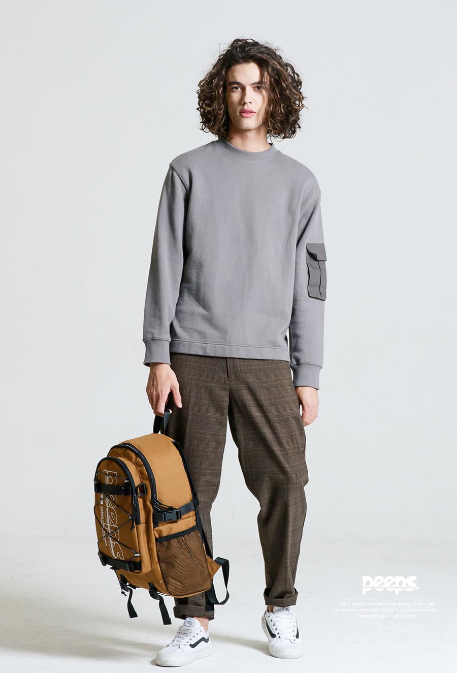 progressive backpack 2colors ピップス プログレス バックパック 2色 リュック 新学期リュック 韓国ムシンサ人リュック