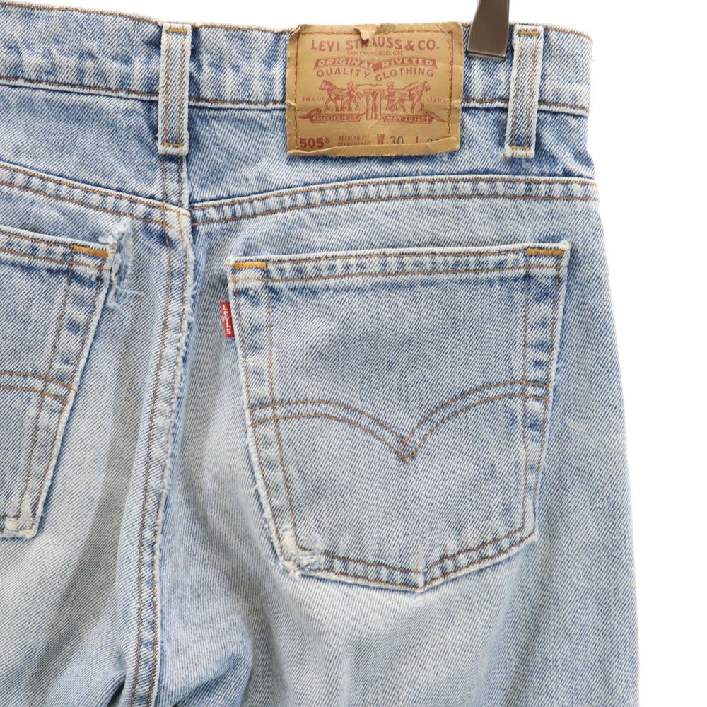 90s 1994年 505 USA製 オールド ストレートデニムパンツ w30 ジーパン メンズ 90s 1994年 505 USA製 オールド ストレートデニムパンツ w30 ジーパン メンズ