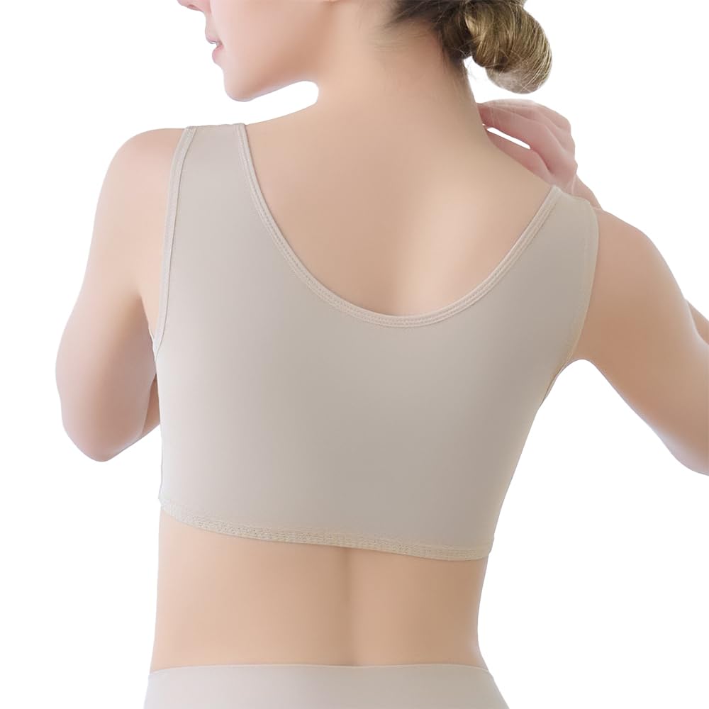 [ブラデリス ニューヨーク] ノンワイヤー補整ブラ 楽なのにバストアップブラ24 グレージュ L pattayablatt.com