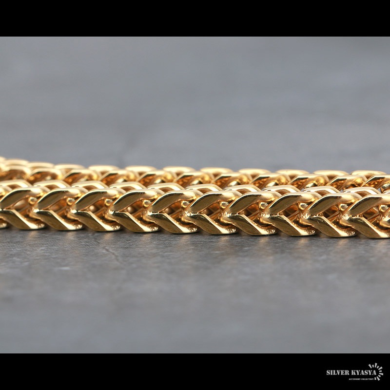 ステンレス パヴェネックレス [n346]