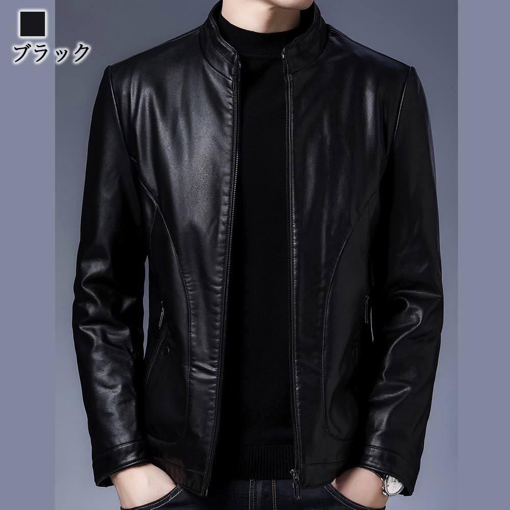 ライダースジャケット メンズ シングルPUライダース 春 Tシャツ 着こなし セール 厚手 40代 ジャケット 黒 レザー アウター ライダース ブランド 秋 革ジャン バイク 革 おすすめ おしゃれ