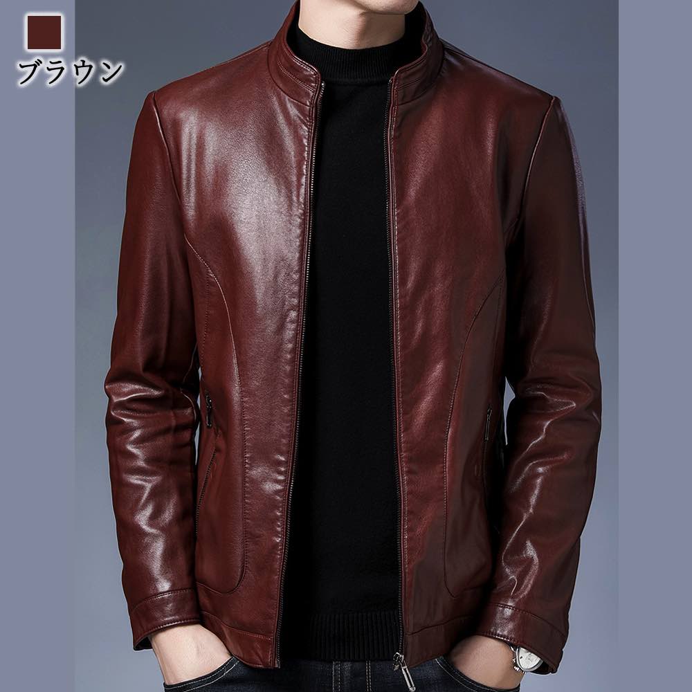 ライダースジャケット メンズ シングルPUライダース 春 Tシャツ 着こなし セール 厚手 40代 ジャケット 黒 レザー アウター ライダース ブランド 秋 革ジャン バイク 革 おすすめ おしゃれ