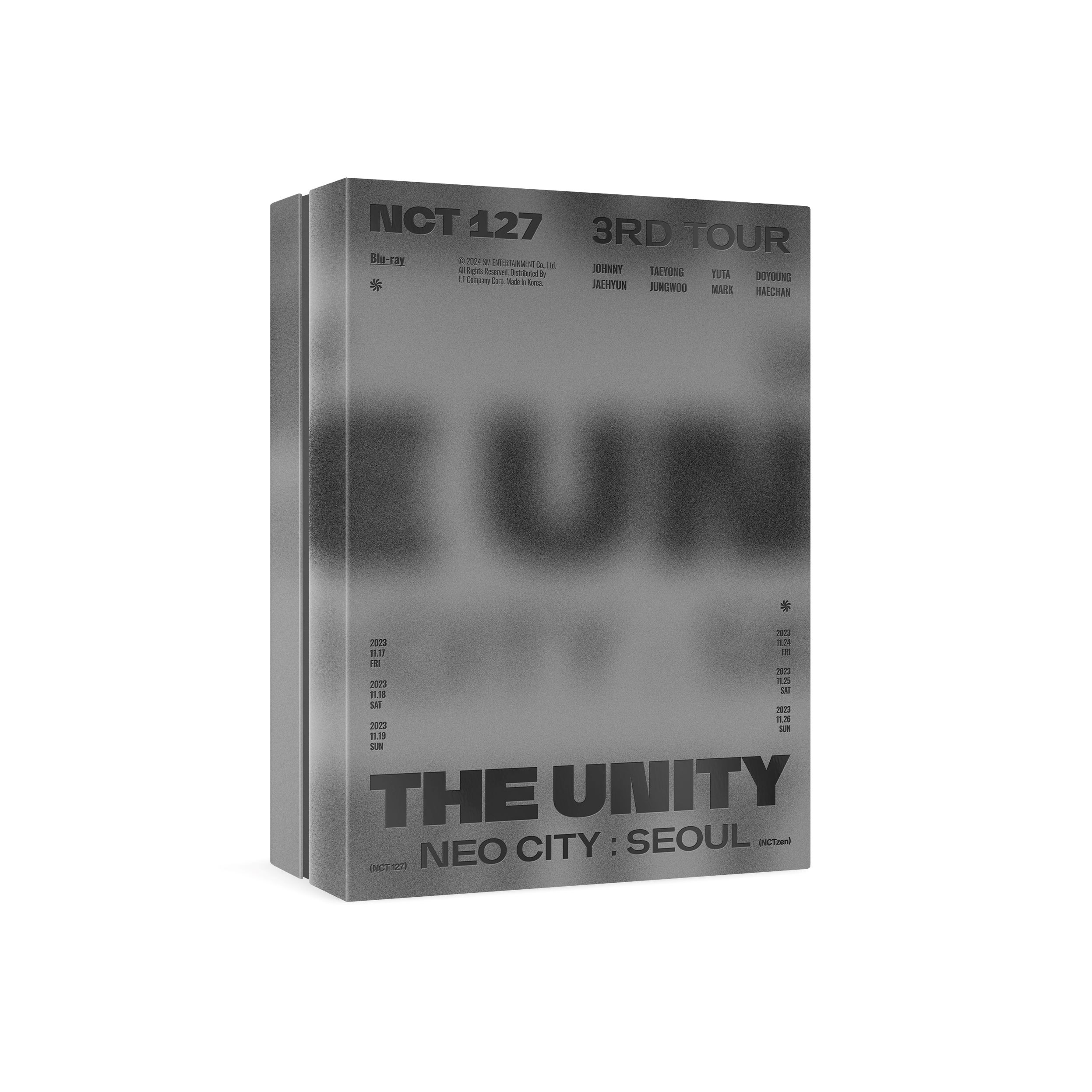 予約販売 [online特典+当店特典] NCT127 3RD TOUR 「NEOCITY:SEOUL - THE UNITY」 DC DVD Blu-Ray photocard posterbook