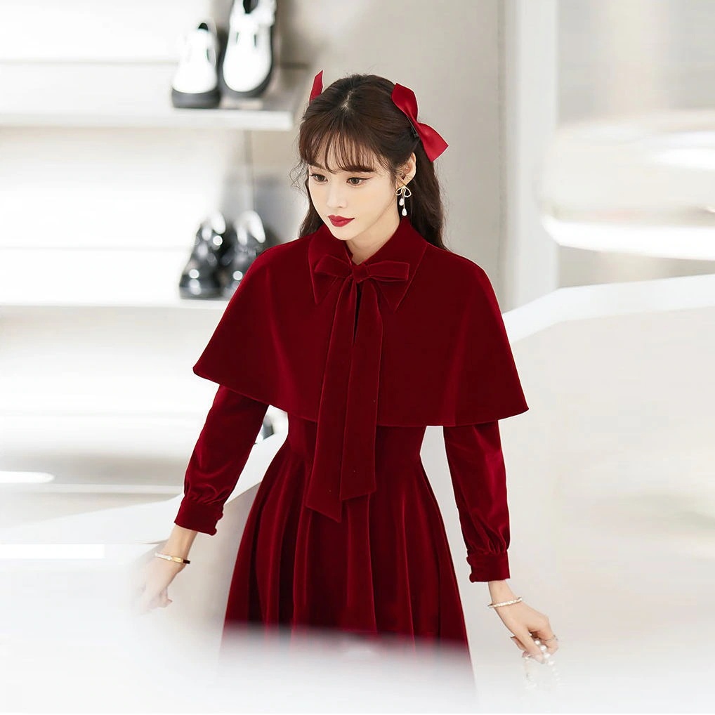 ウェア 2025 婚約ドレス女性スモールホストドレスミッドロングスタイル ウェア 2025 婚約ドレス女性スモールホストドレスミッドロングスタイル