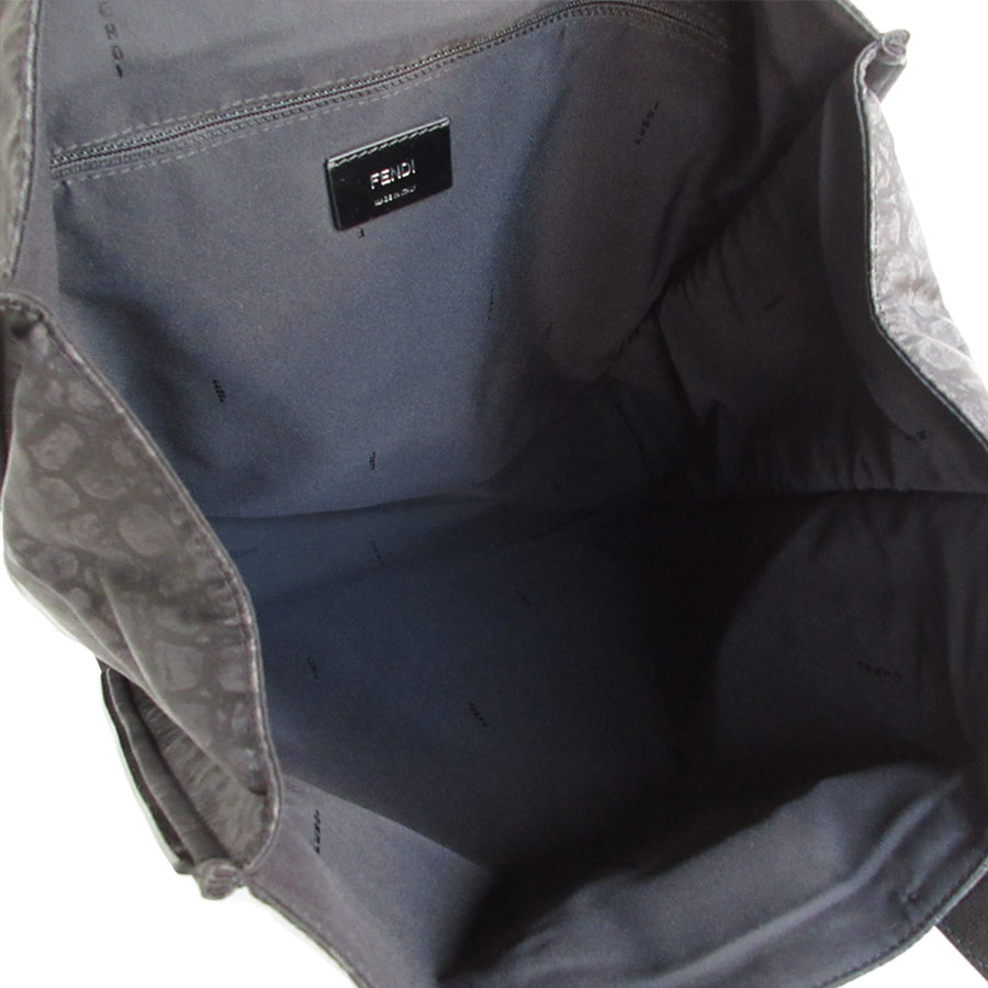フェンディ FENDI ハンドバッグ ナイロン/レザー ブラック メンズ 7VA367-Y4E s0460a フェンディ FENDI ハンドバッグ ナイロン/レザー ブラック メンズ 7VA367-Y4E s0460a