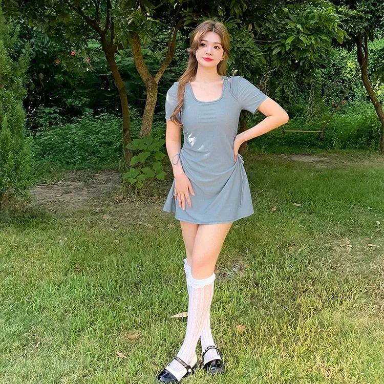 女の子 水着 レディース 大きいサイズ 4L 5L 6L 体型カバー ぽっちゃり ワンピース 背中だし 着痩せ パッド付 ワンピース水着 ビーチ 海デート 温泉 セクシー 大人可愛い ブラック ブ