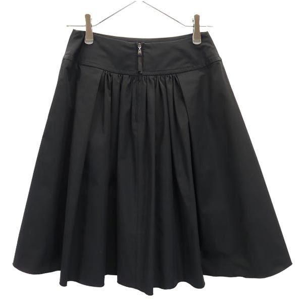 FOXEY NEWYORKバルーンスカート　38 美品 FOXEY NEW YORK サイドポケット 膝丈 バルーンスカート