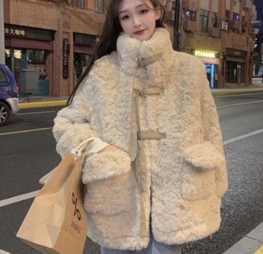 Qoo10] モコモココート アウター コート 長袖