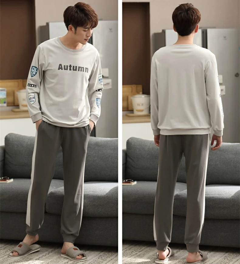 パジャマ ルームウェア 上下セット レディース メンズ 綿100％ 長袖 ペアルック カップル 春秋 秋冬 大きいサイズ かぶり tシャツ あったか 暖かい おしゃれ クルーネック Uネック 男女兼用