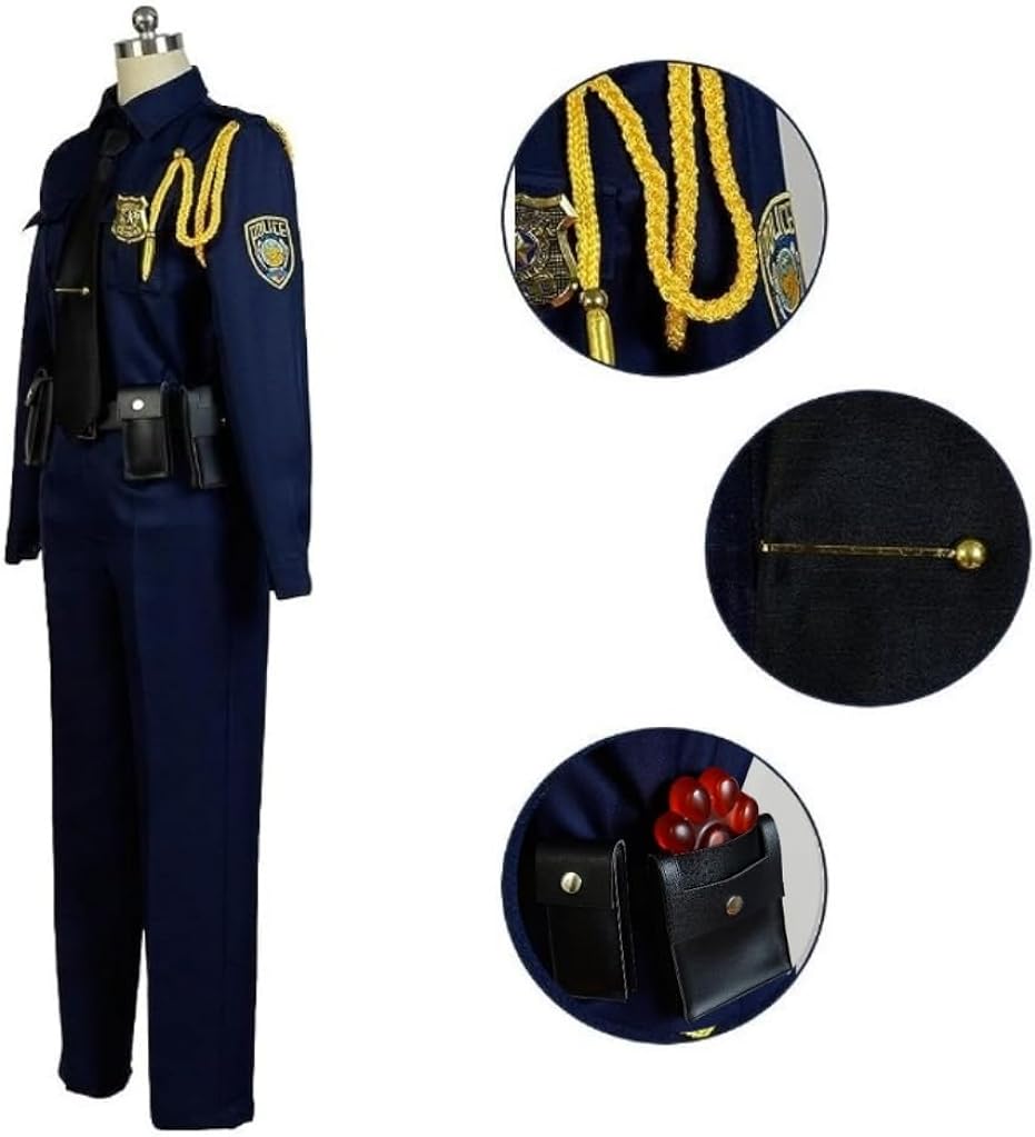 コスプレ衣ニックワイルドコスプレ警察服NickWildeニックコスチューム制服イベントパーティー変演出服クリスマスパーティー