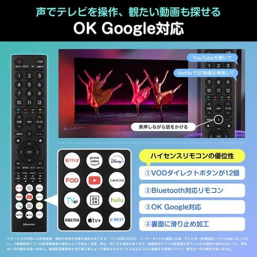 Qoo10] ハイセンス 55G5N 55V型4K液晶