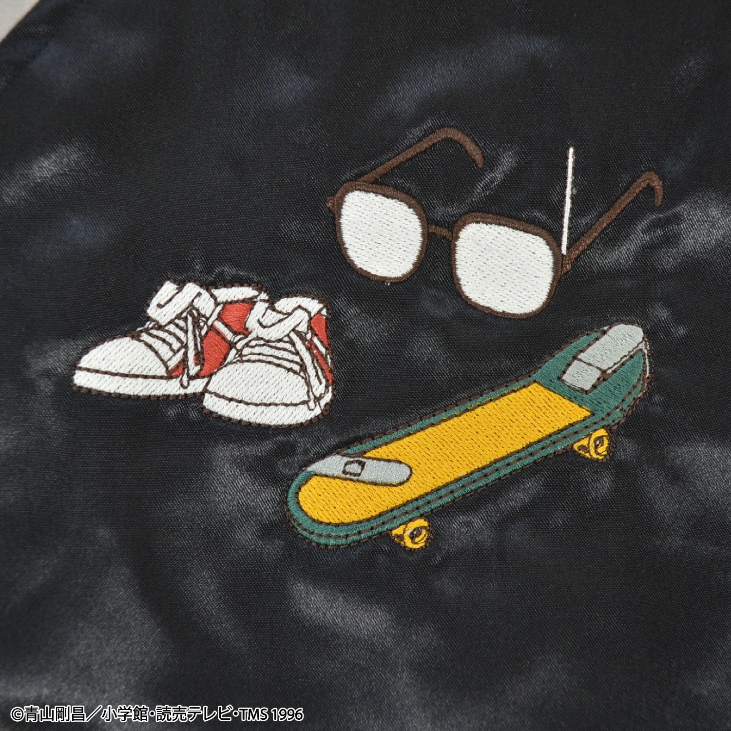 キャラクター 名探偵コナン スカジャン スケボー柄 羽織 アウター ジャケット レディース メンズ キャラクター 名探偵コナン スカジャン スケボー柄 羽織 アウター ジャケット レディース メンズ