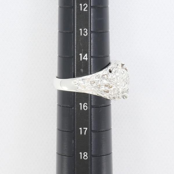 シルバー リング 指輪 15号 ダイヤ 総重量約6.8g ジュエリー 中古