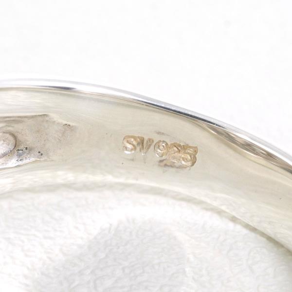 シルバー リング 指輪 15号 ダイヤ 総重量約6.8g ジュエリー 中古