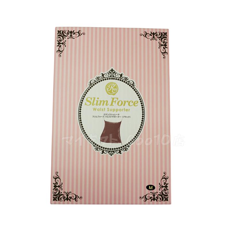 FAITH ロマンスシェレーヌ スリムフォース ウエストサポーター M L ブラック FAITH ロマンスシェレーヌ スリムフォース ウエストサポーター M L ブラック