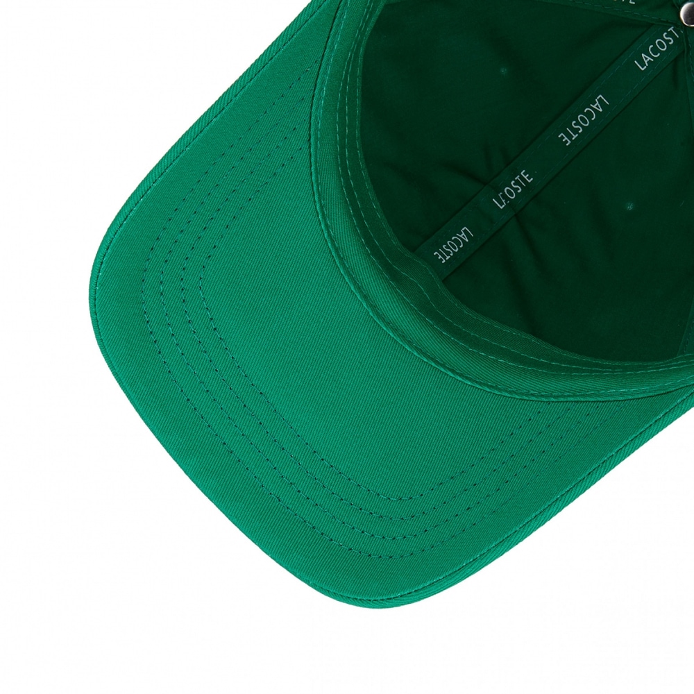 LACOSTE ベーシックビッグクロークキャップグリーン / RK210E-53GWS LACOSTE ベーシックビッグクロークキャップグリーン / RK210E-53GWS