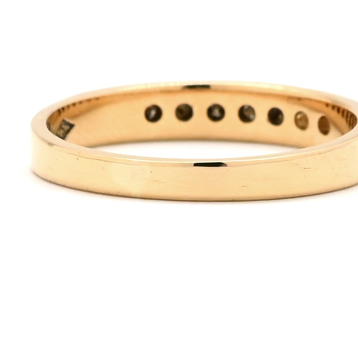 リング 指輪 ダイヤリング K18 ダイヤモンド ゴールド 11号【中古】 リング 指輪 ダイヤリング K18 ダイヤモンド ゴールド 11号【中古】