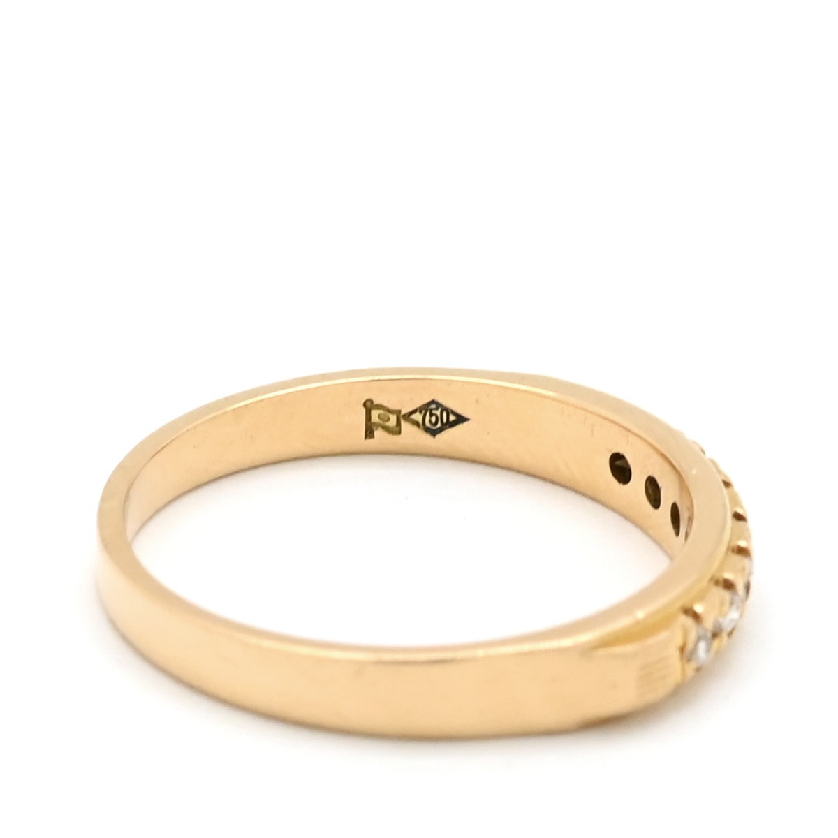 リング 指輪 ダイヤリング K18 ダイヤモンド ゴールド 11号【中古】 リング 指輪 ダイヤリング K18 ダイヤモンド ゴールド 11号【中古】