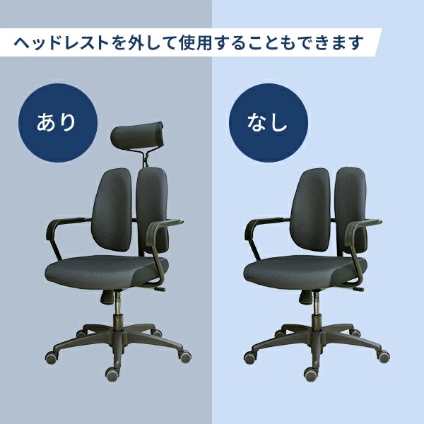 オフィスチェア デスクチェア ワークチェア キャスター付き 肘付き ヘッドレスト付き DR-7600F オフィスチェア デスクチェア ワークチェア キャスター付き 肘付き ヘッドレスト付き DR-7600F