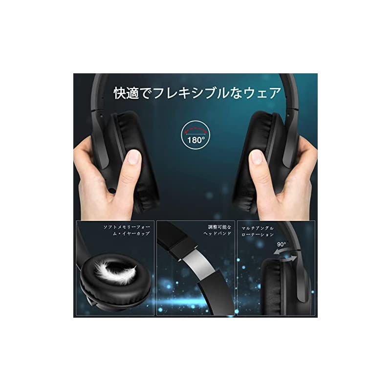 Qoo10] ワイヤレス ヘッドホン KVIDIO B