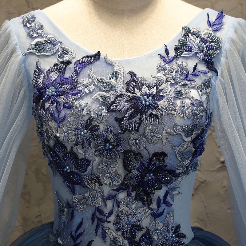 カラードレス 安い ピアノ 発表会 ドレス 結婚式 ウエディングドレス 花嫁 プリンセスライン ロン