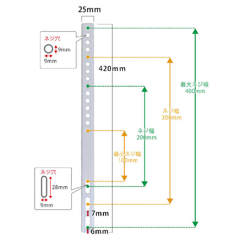 スタープラチナ テレビ壁掛け金具 37-65インチ対応 TVセッターフリースタイルVA126 Mサイズ ホワイト TVSADVA126LW スタープラチナ テレビ壁掛け金具 37-65インチ対応 TVセッターフリースタイルVA126 Mサイズ ホワイト TVSADVA126LW
