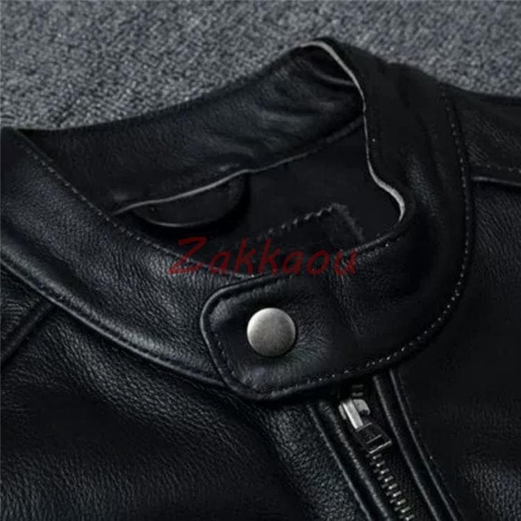 メンズ革ジャン 本革　秋冬　レザージャケット ライダースジャケット カジュアル バイクウェア シングル 男性用 防寒防風