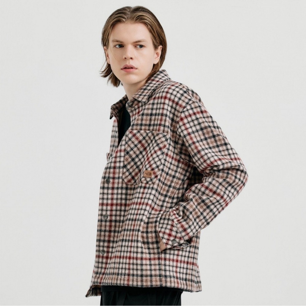 ノースフェイス メンズ チェック シャケット NJ3VP79B ノースフェイス メンズ チェック シャケット NJ3VP79B