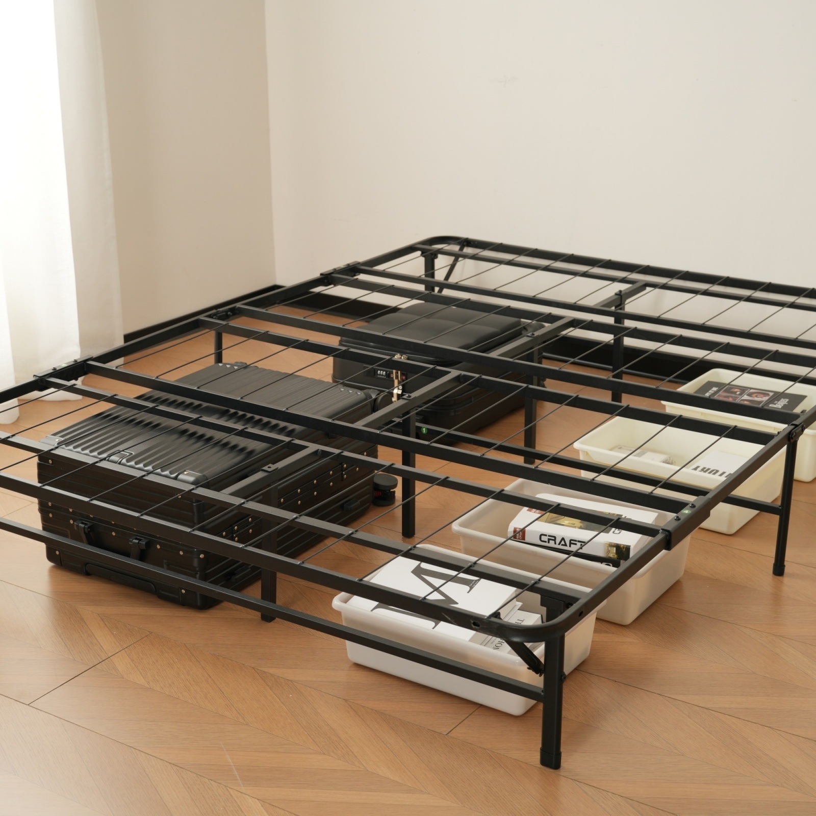 パイプベッド 折りたたみベッド シングル 下収納 ベッドフレーム コンパクト 耐荷重200kg 折畳ベッド 省スペース 一人暮らし 単身赴任 幅195cm×奥行120cm×高さ30cm DJYC227 パイプベッド 折りたたみベッド シングル 下収納 ベッドフレーム コンパクト 耐荷重200kg 折畳ベッド 省スペース 一人暮らし 単身赴任 幅195cm×奥行120cm×高さ30cm DJYC227