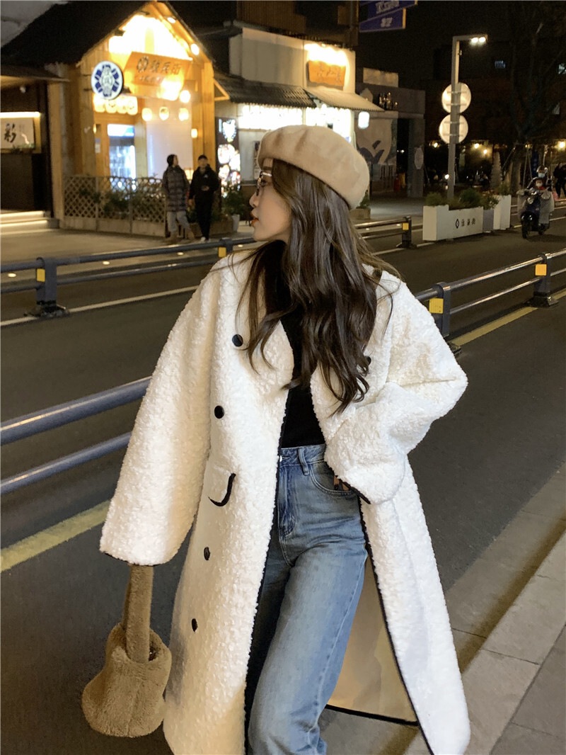 ボアコート ムートン コート ダブル ロングコート レディースアウター ジャケット コート. アウター もこもこ 可愛い ボアフリース ガウンコート 2カラー C330 ボアコート ムートン コート ダブル ロングコート レディースアウター ジャケット コート. アウター もこもこ 可愛い ボアフリース ガウンコート 2カラー C330