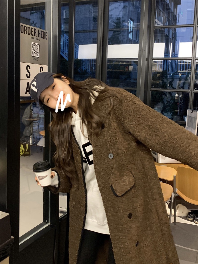 ボアコート ムートン コート ダブル ロングコート レディースアウター ジャケット コート. アウター もこもこ 可愛い ボアフリース ガウンコート 2カラー C330 ボアコート ムートン コート ダブル ロングコート レディースアウター ジャケット コート. アウター もこもこ 可愛い ボアフリース ガウンコート 2カラー C330